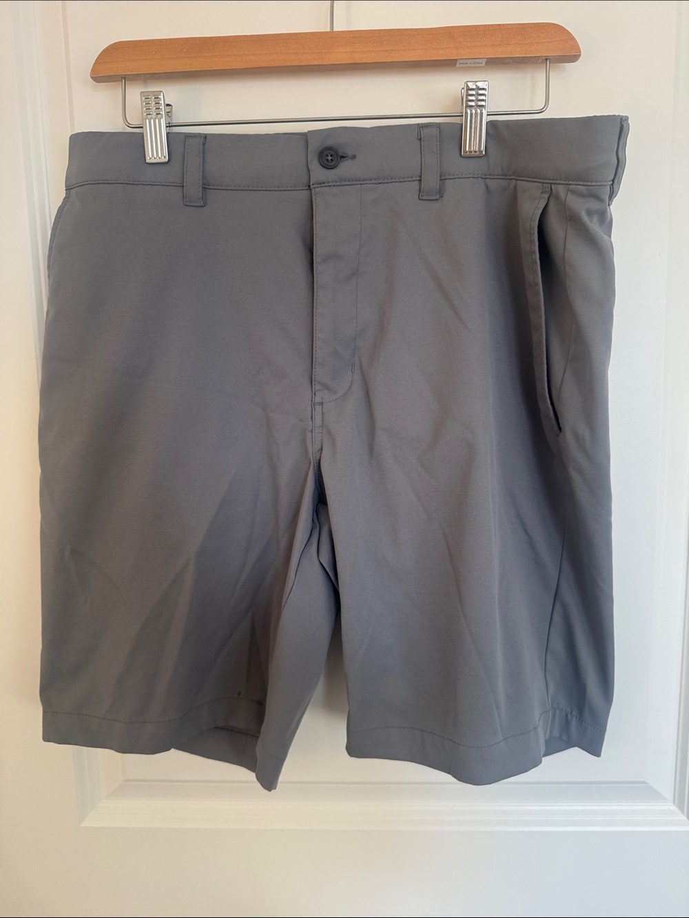 PGA Tour Gray Men's Hybrid Golf Shorts